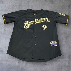 Majestic‎ MLB Milwaukee Brewers Jean Segura #9 Jersey